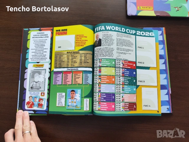 Panini FIFA World Cup 2026 – Албум с твърди корици (Hardcover), снимка 4 - Колекции - 55136348