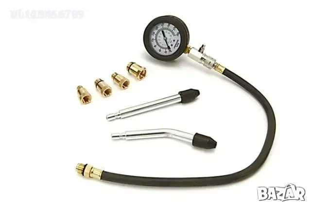 Уред за измерване на компресия на бензинови двигатели /Компресомер FORSAGE , снимка 2 - Аксесоари и консумативи - 53969168