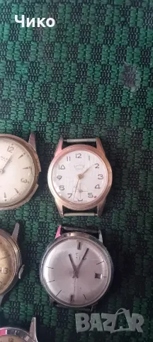 Стари швейцарски 8бр ръчни часовници , снимка 4 - Мъжки - 55377014