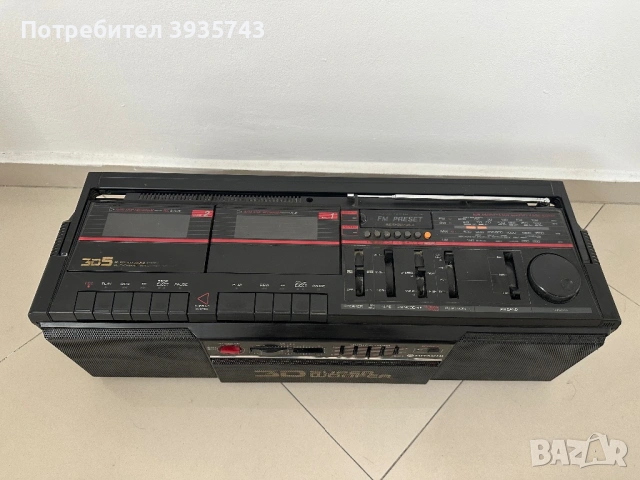Hitachi TRK - 3D5S радиокасетофон , снимка 5 - Радиокасетофони, транзистори - 54603410
