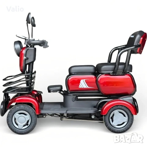 Електрическа четириколка 1500W, снимка 5 - Инвалидни скутери - 55238543