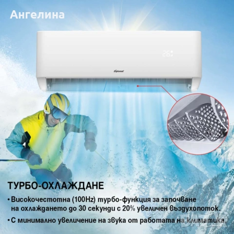 Климатик Инверторен DIPLOMAT DAC-180CAN, снимка 2 - Климатици - 54629347