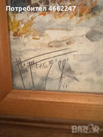 Маслена картина , снимка 2 - Картини - 53972769