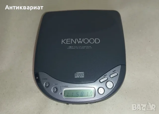 Преносим CD плеар, DISCMAN - Kenwood DPC-171, снимка 4 - Други - 55434668