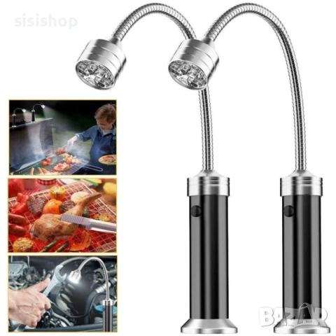 Универсална магнитна лампа за нощно печене – Идеалният аксесоар за всяко барбекю 4895