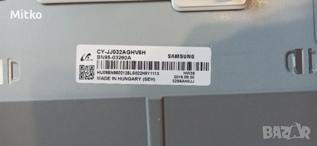 Samsung UE32J4510AW за части , снимка 2 - Части и Платки - 54380595