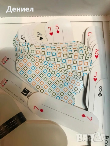 Umbra Ante Slim Playing Cards - Карти за игра в модерен дизайн и стилна кутия!, снимка 3 - Карти за игра - 54813030