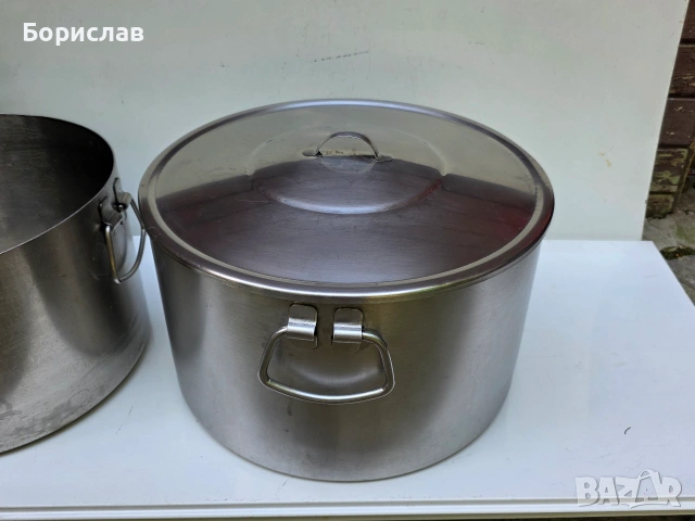 Неръждаем казан - алпака 30 л., снимка 9 - Други стоки за дома - 55125516