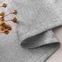 MIULEE воал пердета 140x160 см с халки – 2 бр., светлосиви, снимка 8