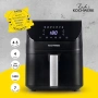 Дигитален еър фрайър Rachs KOCHWERK 4L с тъчскрийн и таймер – 1400W, снимка 3