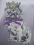 3XL Нова  блуза Little Rose с мопс , снимка 4