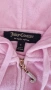 Juicy couture - розов плюшен сет XS/S, снимка 2