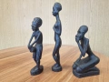 Лот Африкански фигури/дърворезба, снимка 4