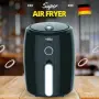 Фритюрник с горещ въздух Air Fryer Voltz V51980L, 1000W, 2 литра, 80-200 C, Таймер, Черен - 2 ГОДИНИ, снимка 2