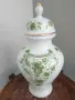 Bareuther Бавария 31см/стара немска порцеланова ваза с капак/урна, снимка 1