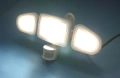 LED прожектор с датчик за движение и дистанционно управление – 3600LM, 3 регулируеми глави, снимка 3