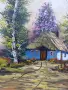 Маслен пейзаж с рамка (41х51 см) - Внос от Австрия, снимка 6