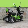Двуместна електрическа триколка  Pudding 1800W-48V-20Ah GREEN, снимка 3