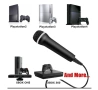 Кабелен USB микрофон за PS2, PS3, PS4, Mac, Xbox 360, Xbox One, Nintendo Switch Wii, снимка 2