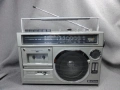 СТАР РЕТРО ТРАНЗИСТОР РАДИО КАСЕТОФОН HITACHI TRK-5330E BOOMBOX, снимка 1