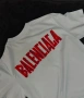 Бяла тениска Balenciaga най-якия модел 2026, снимка 2