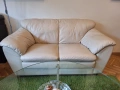 Диван двойка естествена кожа , снимка 5