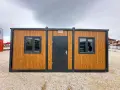 Жилищен контейнер  240x600 Офис, Магазин, Склад, Строителен, Модулен, Санитарен, Охранителен, снимка 1