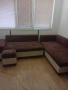 Продавам запазен разтегателен ъглов диван 150E, снимка 1