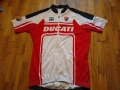 SMS Santini Ducati маркова колоездачна тениска силикон грип размер ХЛ , снимка 1