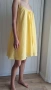 Жълта ефирна рокля H&M, XS, снимка 4
