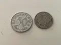 2 немски монети от 1895г. и 1943г., снимка 1