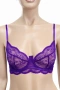 Hunkemöller лилав дантелен сутиен 70D, снимка 1