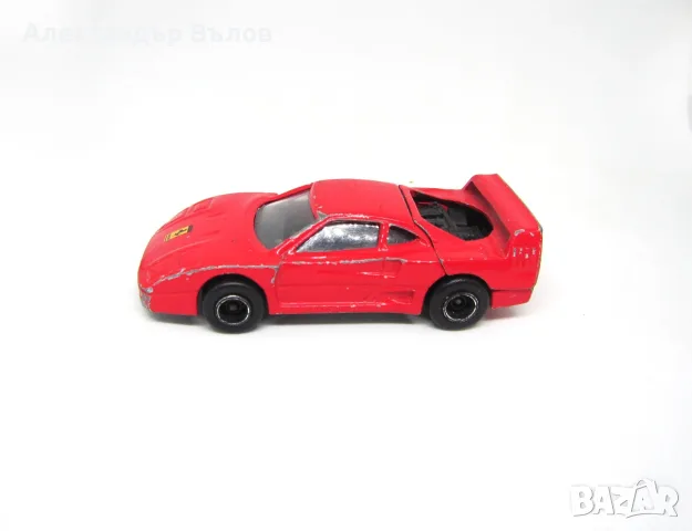 Стара Метална количка Ferrari F40 N280 Majorette 1:58 Франция, снимка 2 - Колекции - 55395620