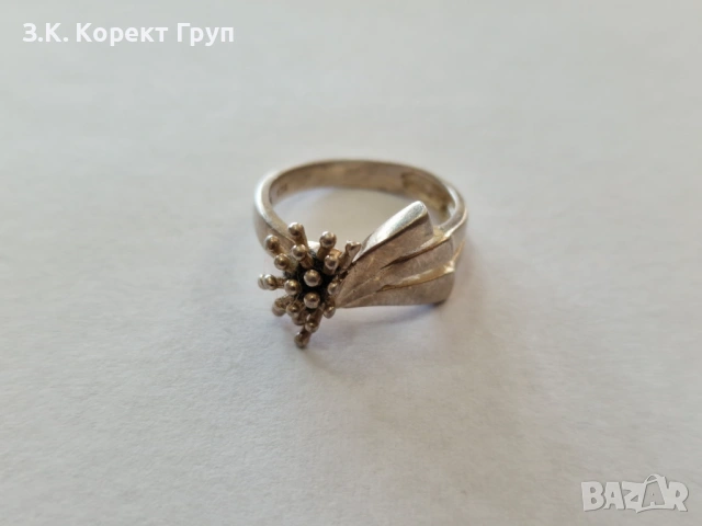 Сребърен пръстен 925 