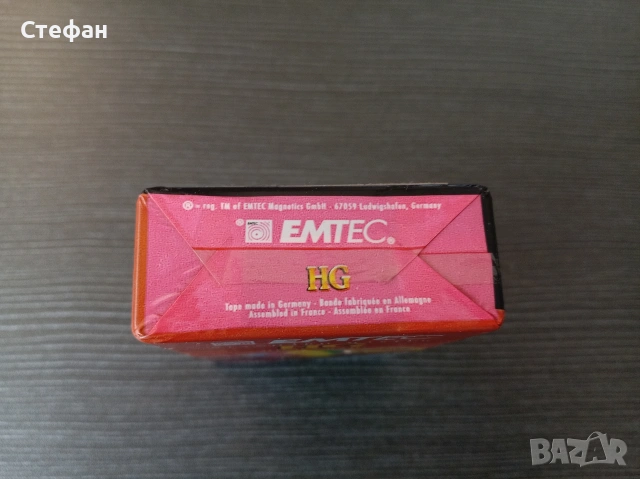Продавам оригинална VHS-C касета EMTEC Standard Master HG High Grade – 30 минути., снимка 3 - Друга електроника - 54810943