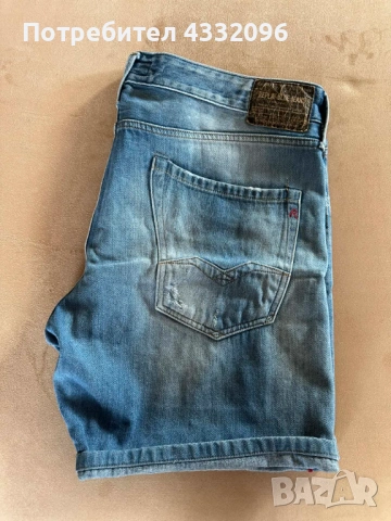 Къси дънки REPLAY - Оригинални , снимка 2 - Къси панталони - 54146453