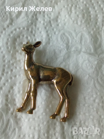 Бронзова фигурка на елен 44673