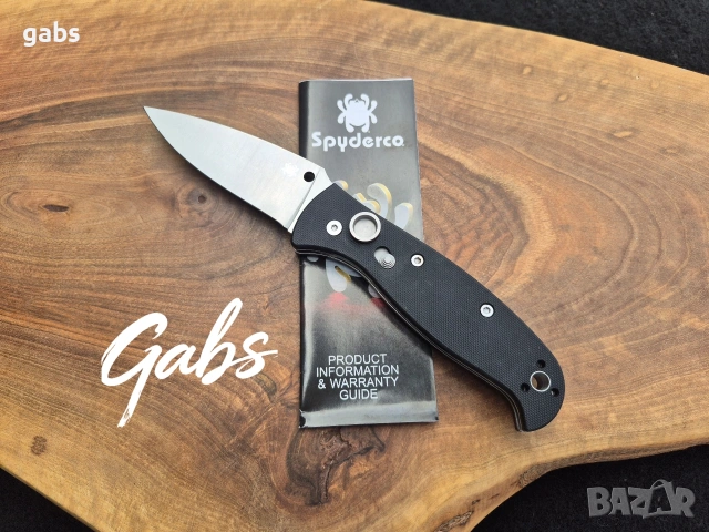 Автоматичен нож Spyderco Autonomy 2 C165GP2, снимка 7 - Ножове - 54750847