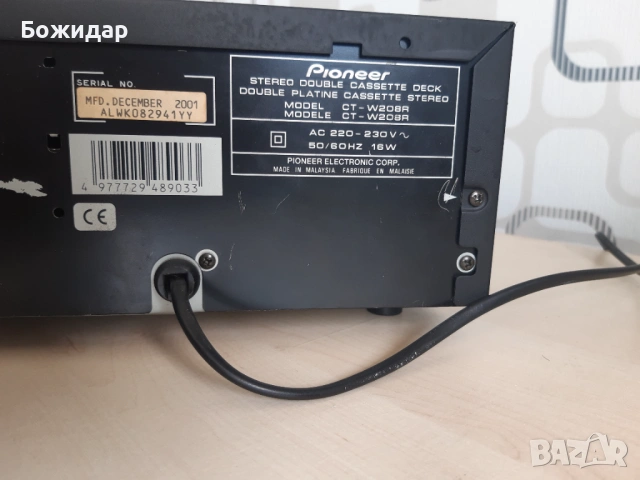 Pioneer ct-w208r, снимка 5 - Декове - 54540429