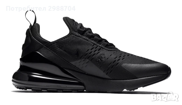 Маратонки Nike 270 AIr Max 270 triple black