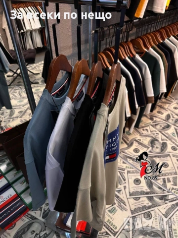 Tommy Hilfiger Мъжка Памучна Тениска👕Мъжка Блуза С Къс Ръкав- Различни Цветове Код SK1178, снимка 2 - Тениски - 53969206