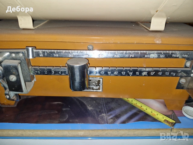 Ретро бебешка везна, снимка 2 - Антикварни и старинни предмети - 54251615