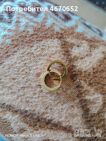 Обеци от медицинска стомана