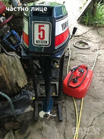 Двигател Yamaha 5 , снимка 3 - Воден транспорт - 54775851