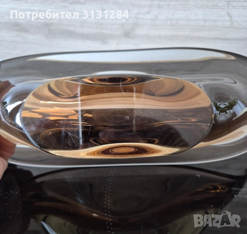 MURANO ваза SOMMERSO Венеция Италия, снимка 7 - Вази - 54510784