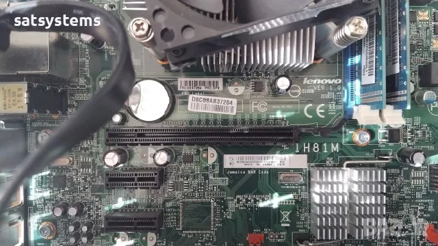 Настолен компютър Lenovo ThinkCentre E73 IH81M Intel Core i5-4460S, 8GB RAM, 3.0TB HDD, снимка 4 - Работни компютри - 55646998