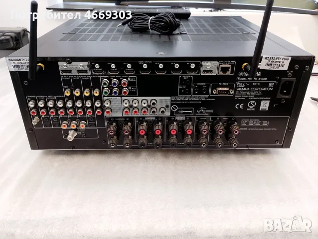 Yamaha RX A1080, снимка 5 - Ресийвъри, усилватели, смесителни пултове - 55450215