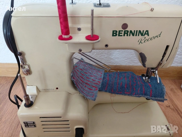Шевна машина BERNINA 530 record , снимка 9 - Шевни машини - 36919873