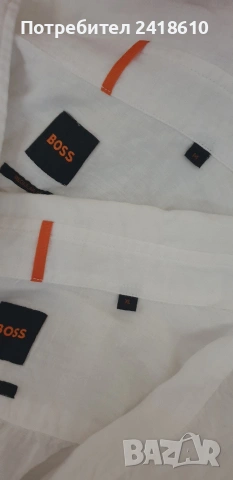 Hugo Boss Relegant_6 Len Regular Fit Mens Size M / XL НОВО! ОРИГИНАЛ! Мъжки Ленени Ризи., снимка 2 - Ризи - 54822034