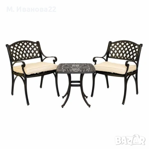 Градински комплект, снимка 3 - Градински мебели, декорация  - 55063927